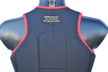 Weste hinten nur oben